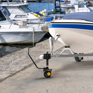 Mini Mover Gen3 12V 550W Electric Motorised Jockey Wheel | Black