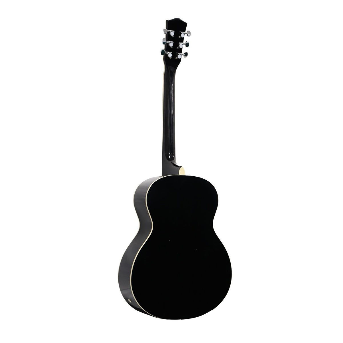 Karrera 40in Resonator Guitar | Black | Classic Acoustic Instrument
