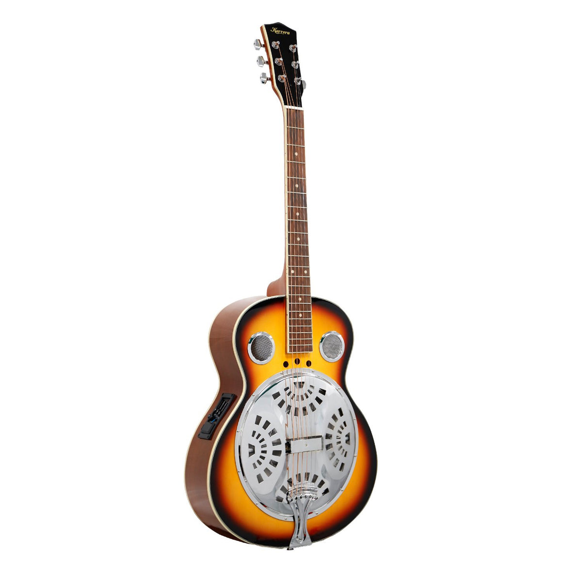 Karrera 40in Resonator Guitar | Sunburst | Classic Acoustic Guitar
