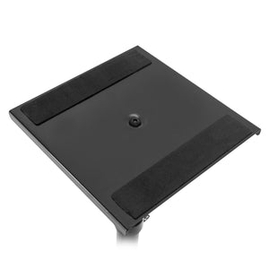 Karrera Adjustable Floor Speaker Stand | Black | Surround Sound System Support