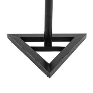 Karrera Adjustable Floor Speaker Stand | Black | Surround Sound System Support