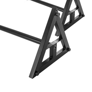 Karrera Adjustable Floor Speaker Stand | Black | Surround Sound System Support