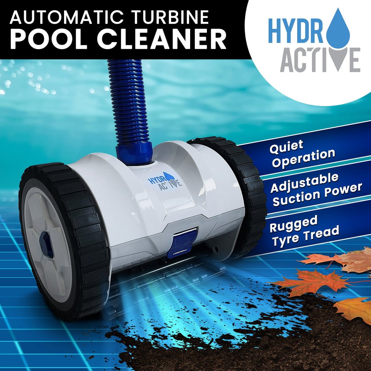 HydroActive | Automatic Suction Pool Cleaner | For Inground Pools