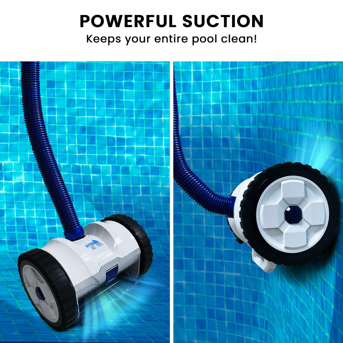 HydroActive | Automatic Suction Pool Cleaner | For Inground Pools