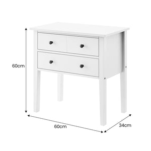Sven Bedside Table | Night Stand | White