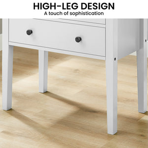 Sven Bedside Table | Night Stand | White