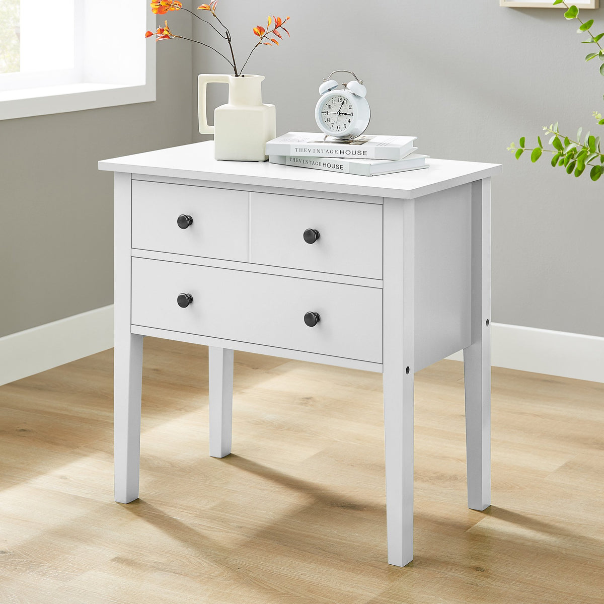 Sven Bedside Table | Night Stand | White
