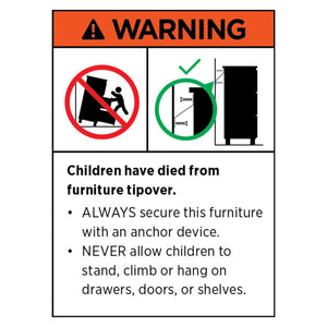 Sarantino Eleni 2-Door Sideboard | White | Buffet Hallway Cabinet Storage Console