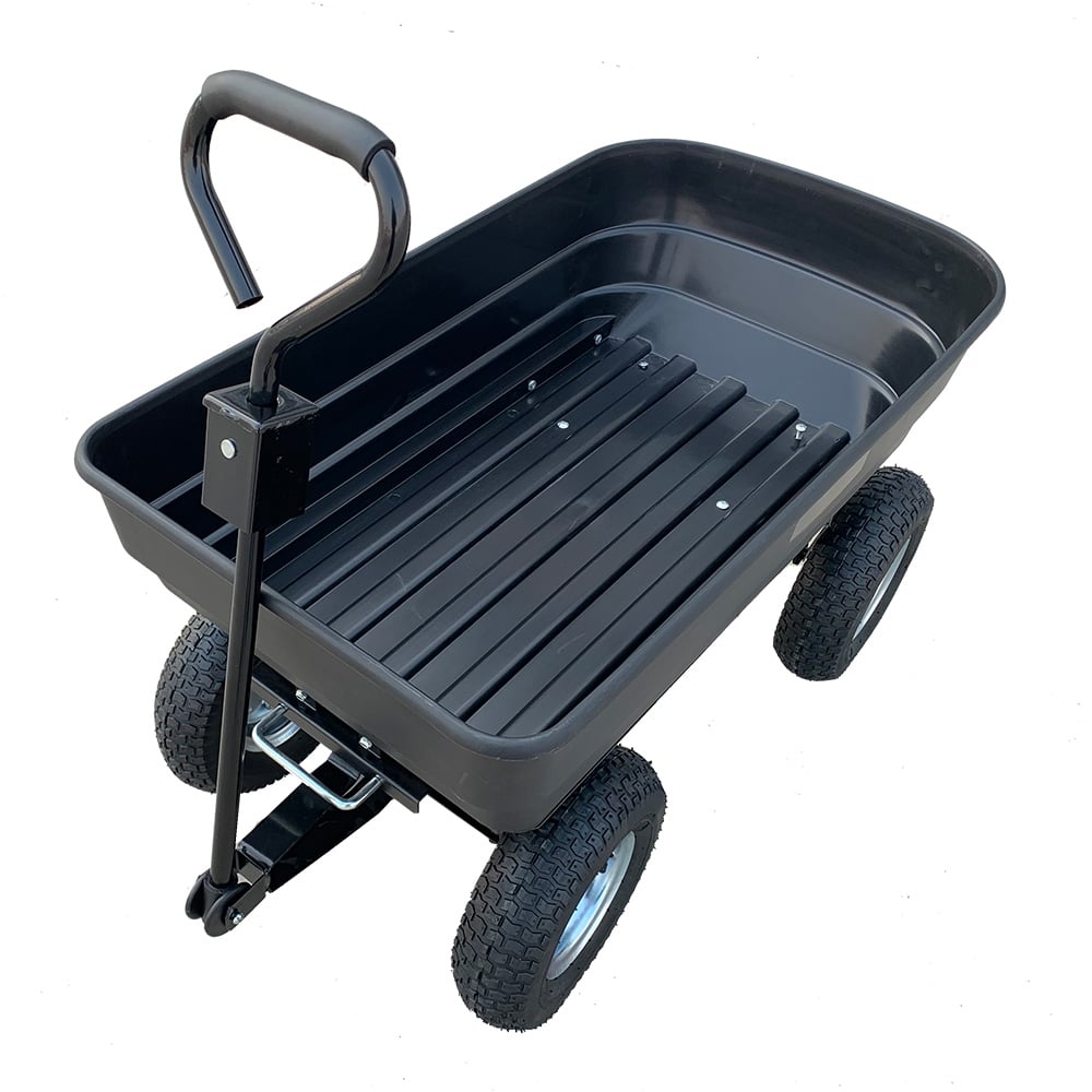 Kartrite Garden Dump Cart | 125L | Wagon Carrier | Wheel Barrow Style