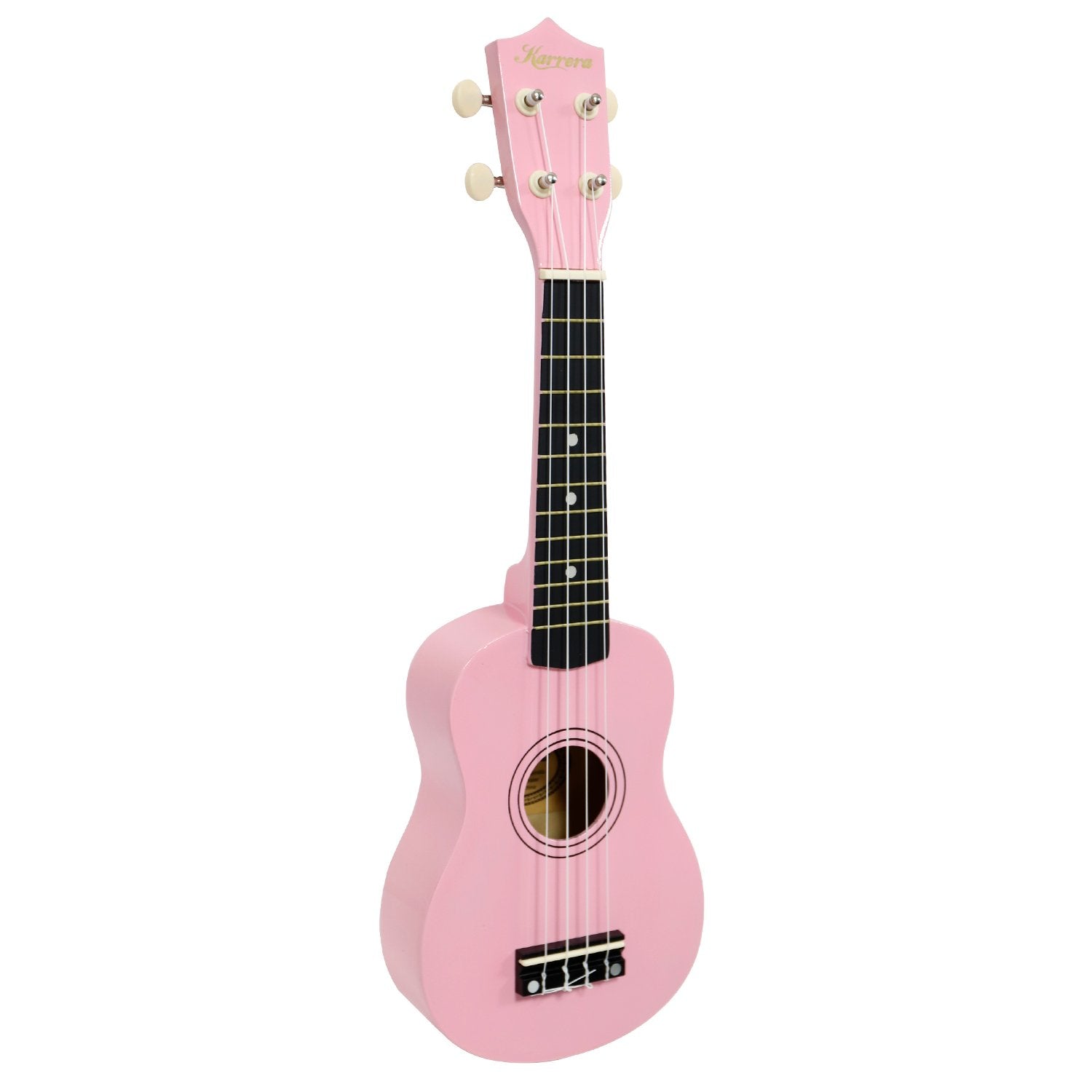 Karrera 21in Ukulele | Pink | Compact & Fun Beginner Instrument