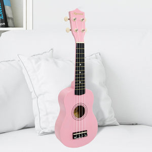Karrera 21in Ukulele | Pink | Compact & Fun Beginner Instrument
