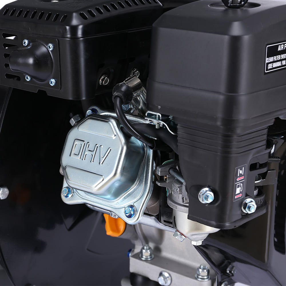 Ducar Wood Chipper | 8HP | Upright Grinder | Petrol Garden Mulcher | Silver