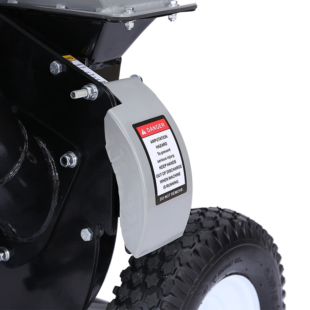 Ducar Wood Chipper | 8HP | Upright Grinder | Petrol Garden Mulcher | Silver