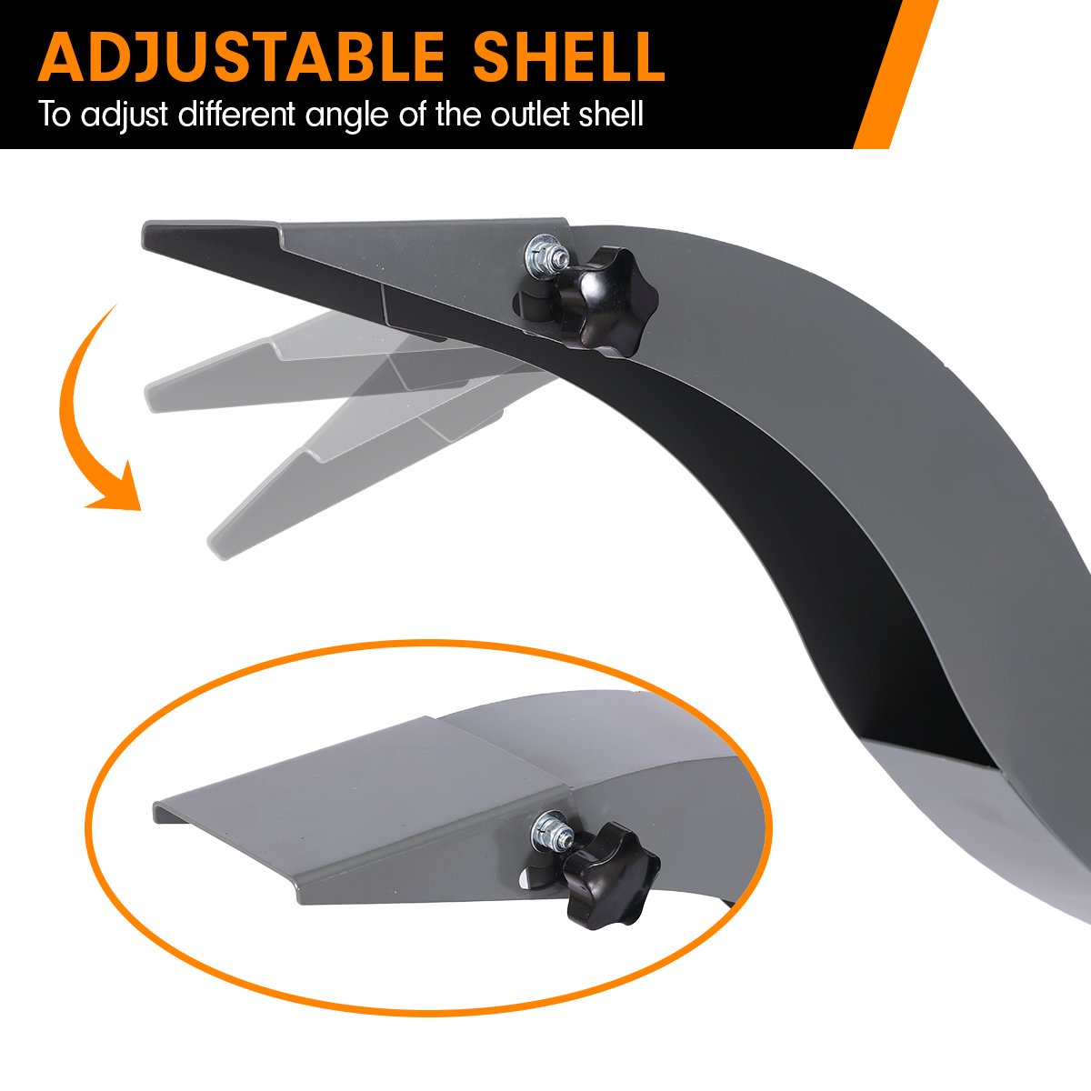 Ducar Wood Chipper | 7HP | Shredder Mulcher Grinder | Petrol | Silver