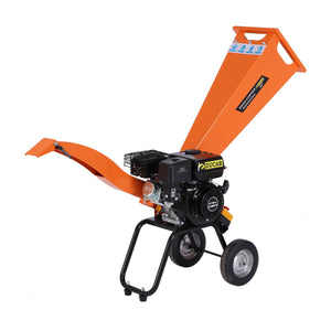 Ducar Wood Chipper | 7HP | Shredder Mulcher Grinder | Petrol | Orange