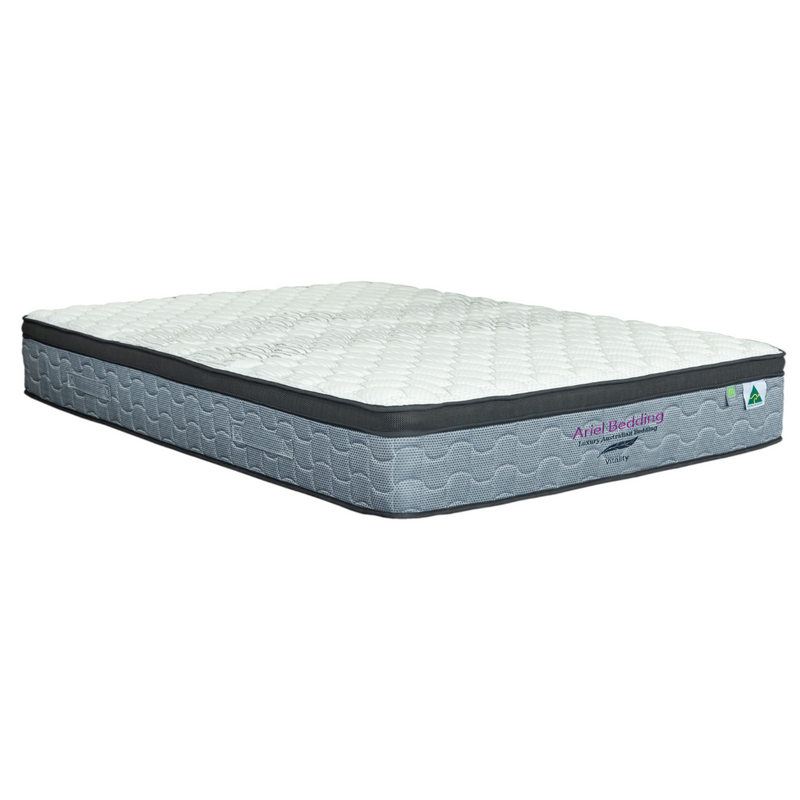 Ariel Vitality Mattress | 5 Zoned Pocket Spring | Medium/Firm | QUEEN