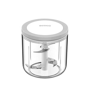 Ecoco Easy Chopper Mincer Mixer Slicer Dicer Blender Cutter Shredder | For Onion & Garlic | 1000 Grey