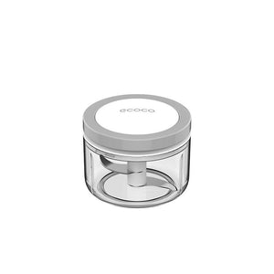 Ecoco Easy Chopper Mincer Mixer Slicer Dicer Blender Cutter Shredder | For Onion & Garlic | 550 Grey