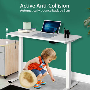 Standing Desk | Height Adjustable | Sit Stand Motorised | Single Motor Frame | Only Grey