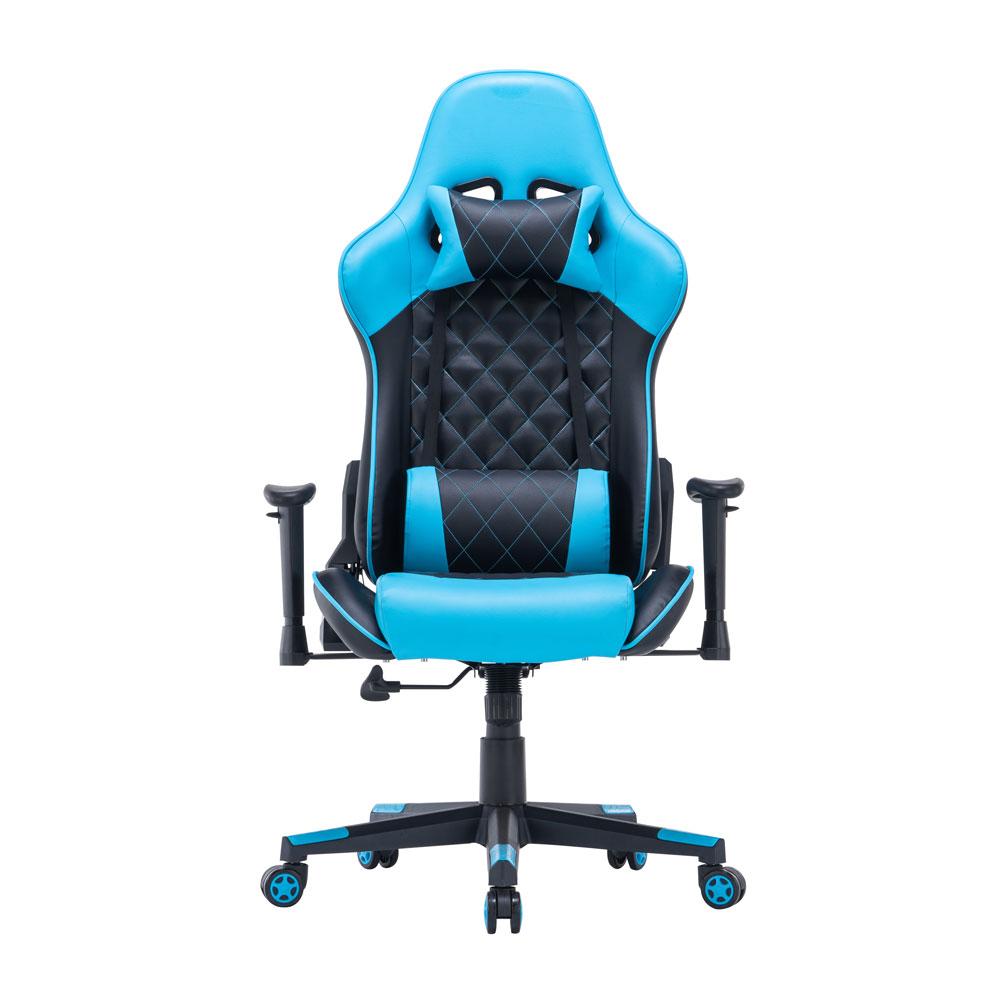 Gaming Chair | Ergonomic Racing Chair | 165° Reclining Gaming Seat | 3D Armrest | Footrest | Green Black