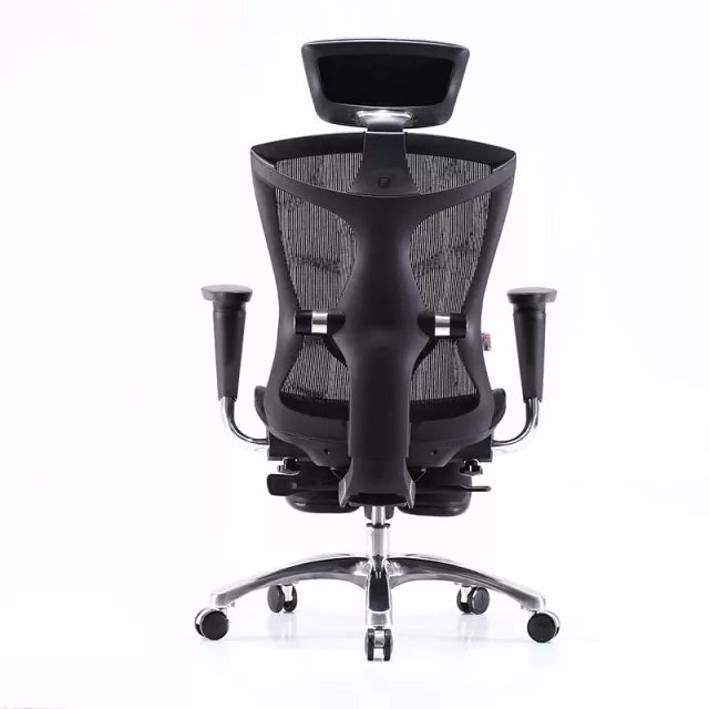 Sihoo Ergonomic Office Chair V1 | 4D Adjustable High-Back | Breathable with Footrest and Lumbar Support | Grey