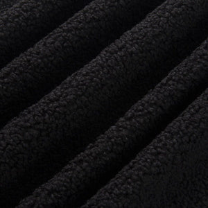 Charcoal Embrace Boucle – Teddy Sherpa Fabric Armchair Set
