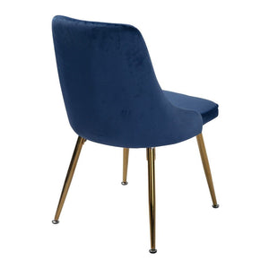 Velvet & Natural Table Set | Navy