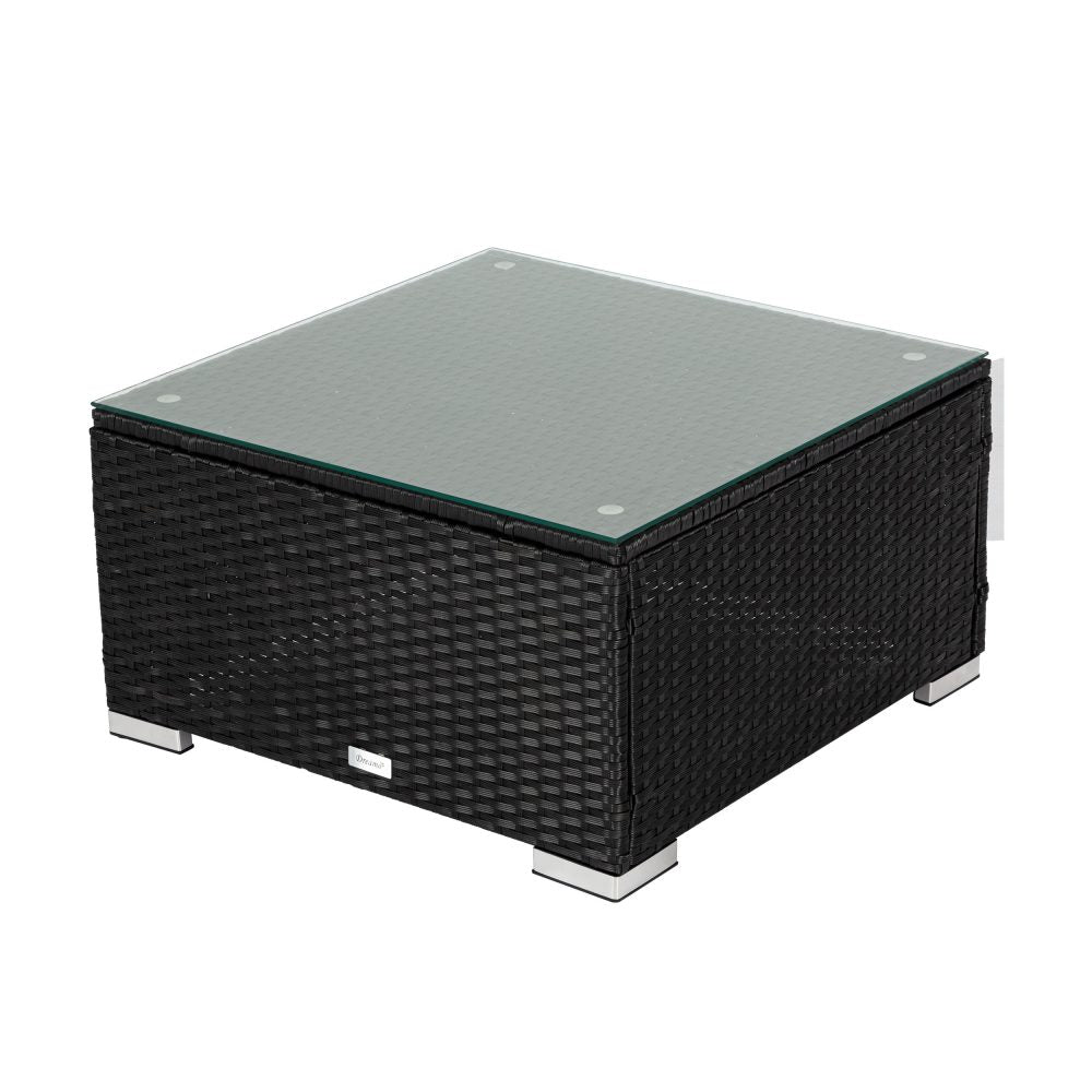 Outdoor Modular Lounge Sofa | Bondi - Black | Stylish & Durable Design