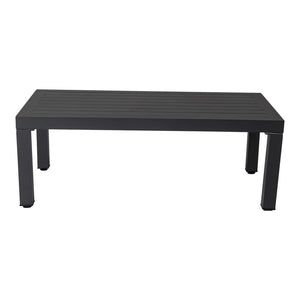 Alfresco Contemporary All-Weather Lounge Set | Charcoal Grey