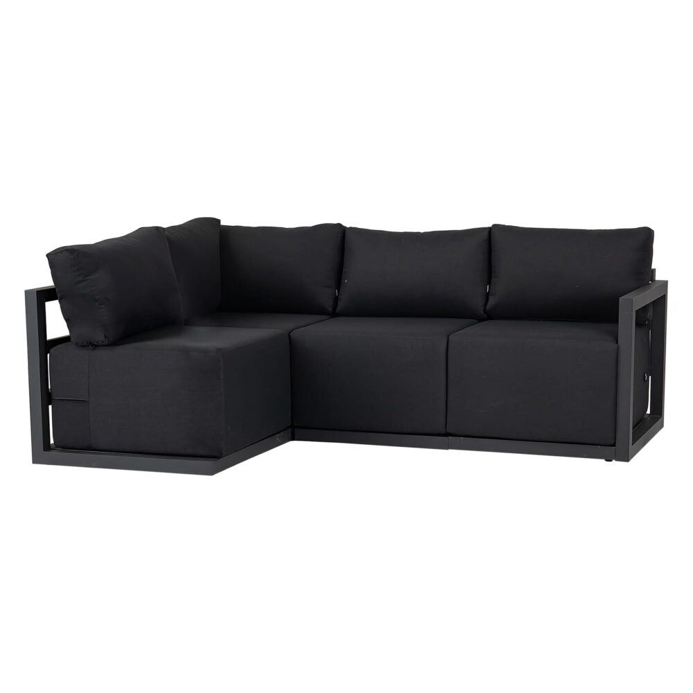 Four-Seat Alfresco Harmony Set | Charcoal Grey