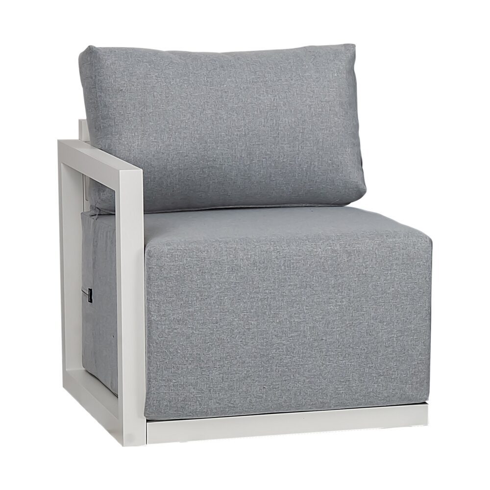 Alfresco 5-Seater Deep-Seated Patio Set | White