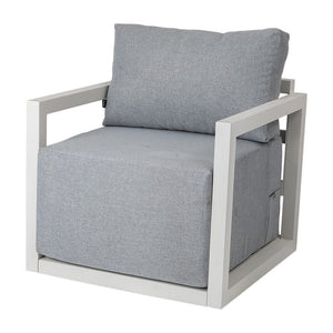 Alfresco 7-Seat Garden Lounge Set | White