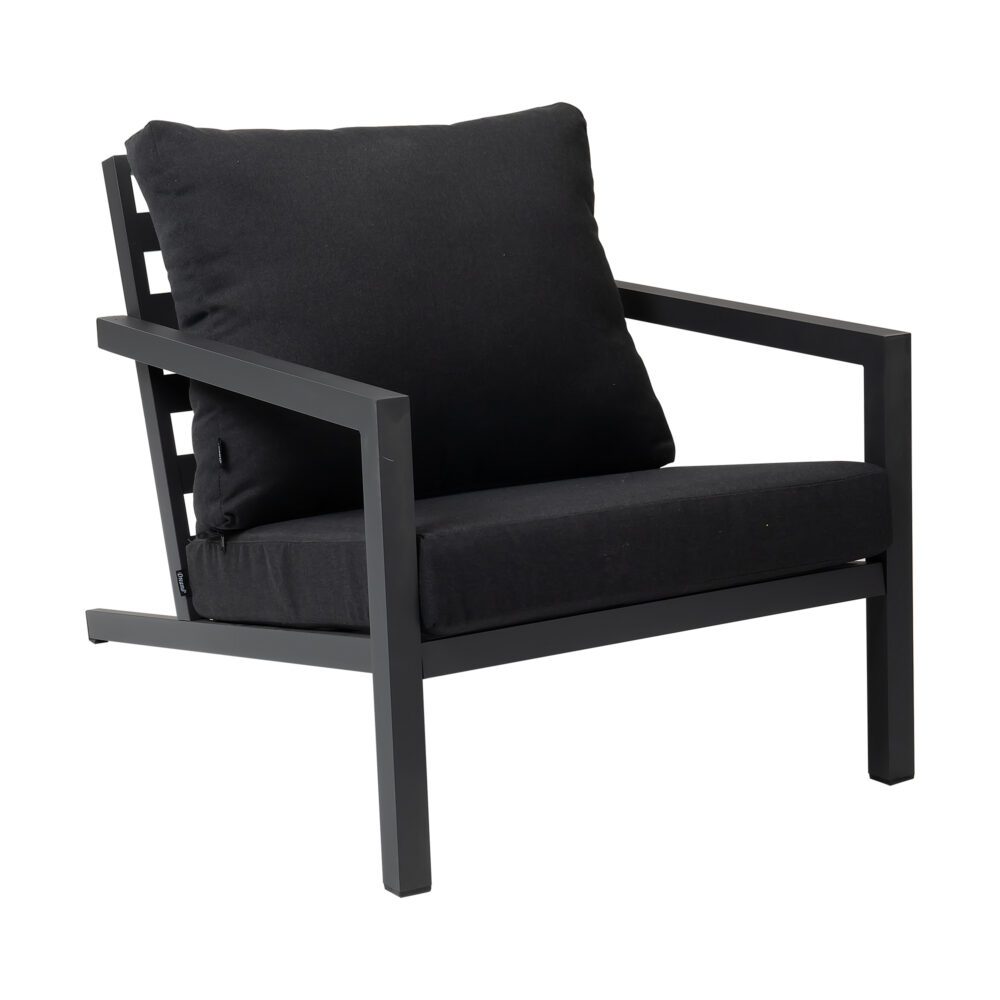 Aidan Garden Furniture Set | 5 Pieces | Slate Grey