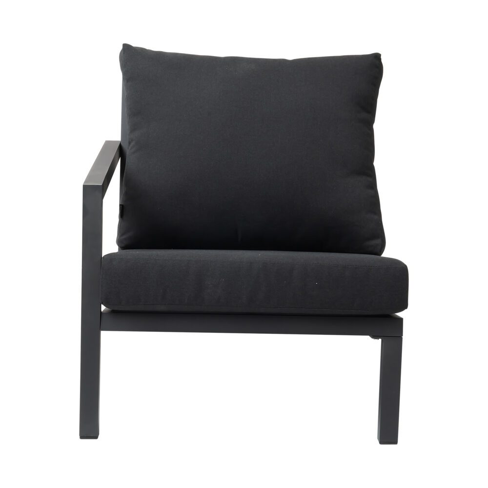 Aidan Garden Furniture Set | 5 Pieces | Slate Grey