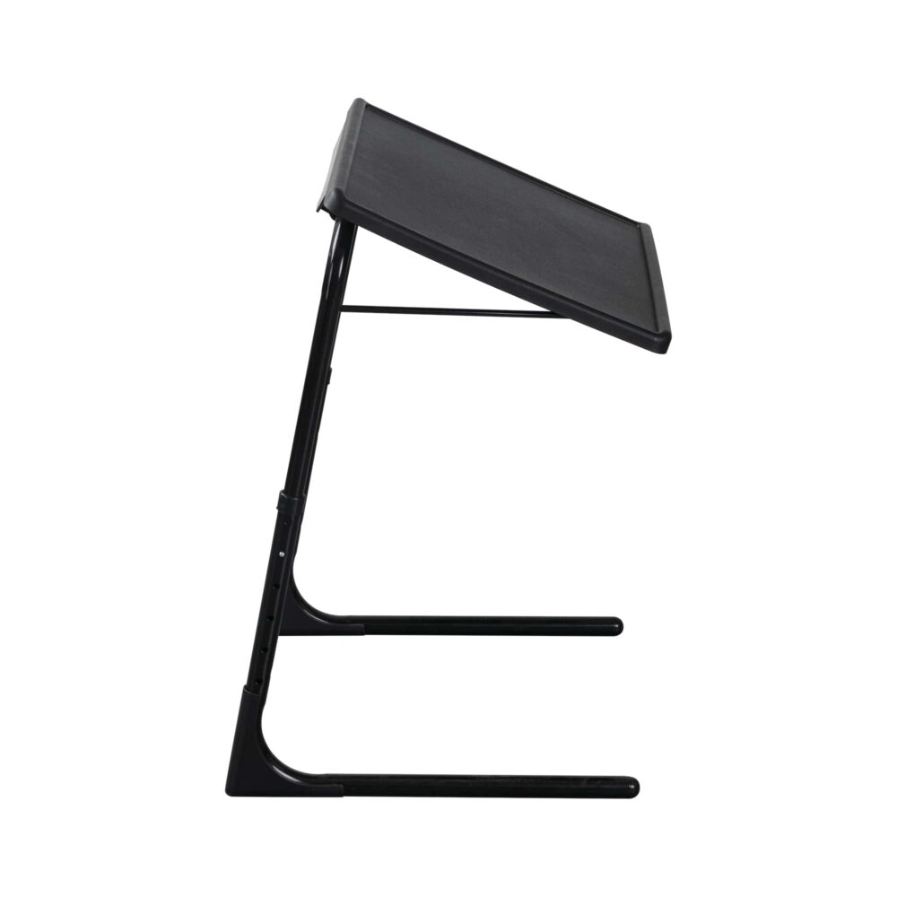 Adjustable Foldable Table Tray Laptop Desk | Removable Cup Holder | Black