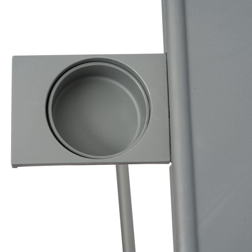 Anywhere Laptop Pro Desk | Silver Grey