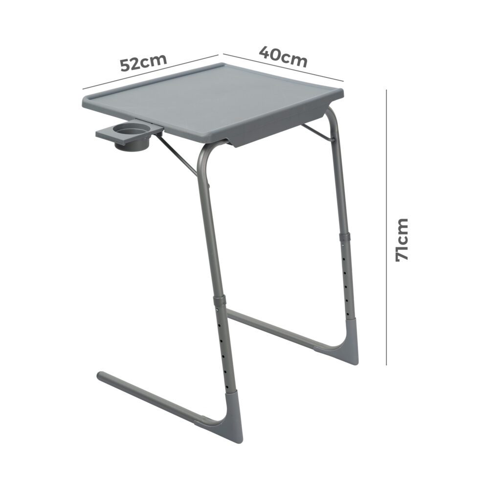 Anywhere Laptop Pro Desk | Silver Grey