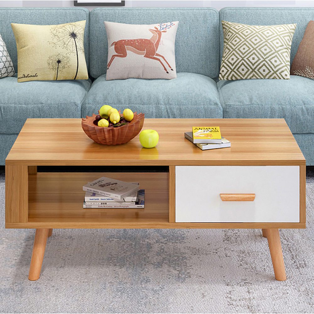 Nordic Nook Coffee Table | Minimalistic Design | Natural Finish