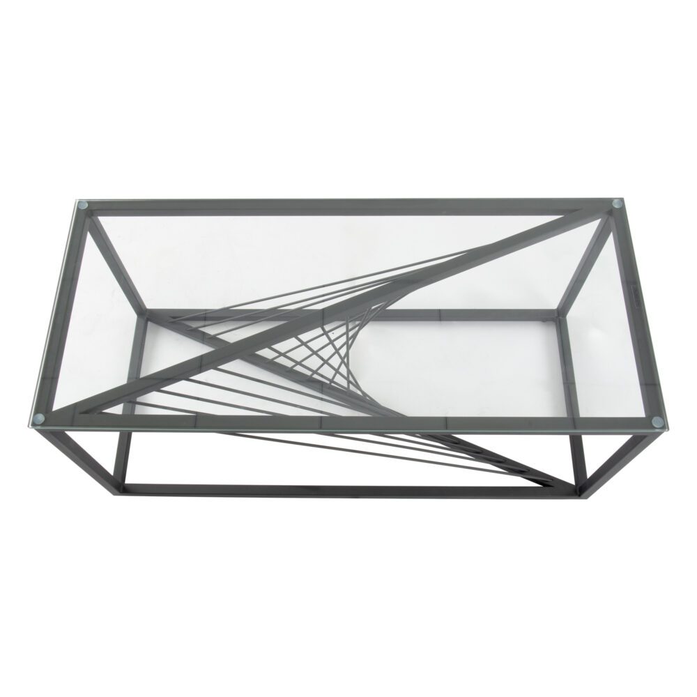 Eleganza Glass Enclave Coffee Table | Elegant & Contemporary Style