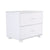 Bedside Table Side Storage Cabinet Nightstand Bedroom 2 Drawer Legs ETTA WHITE