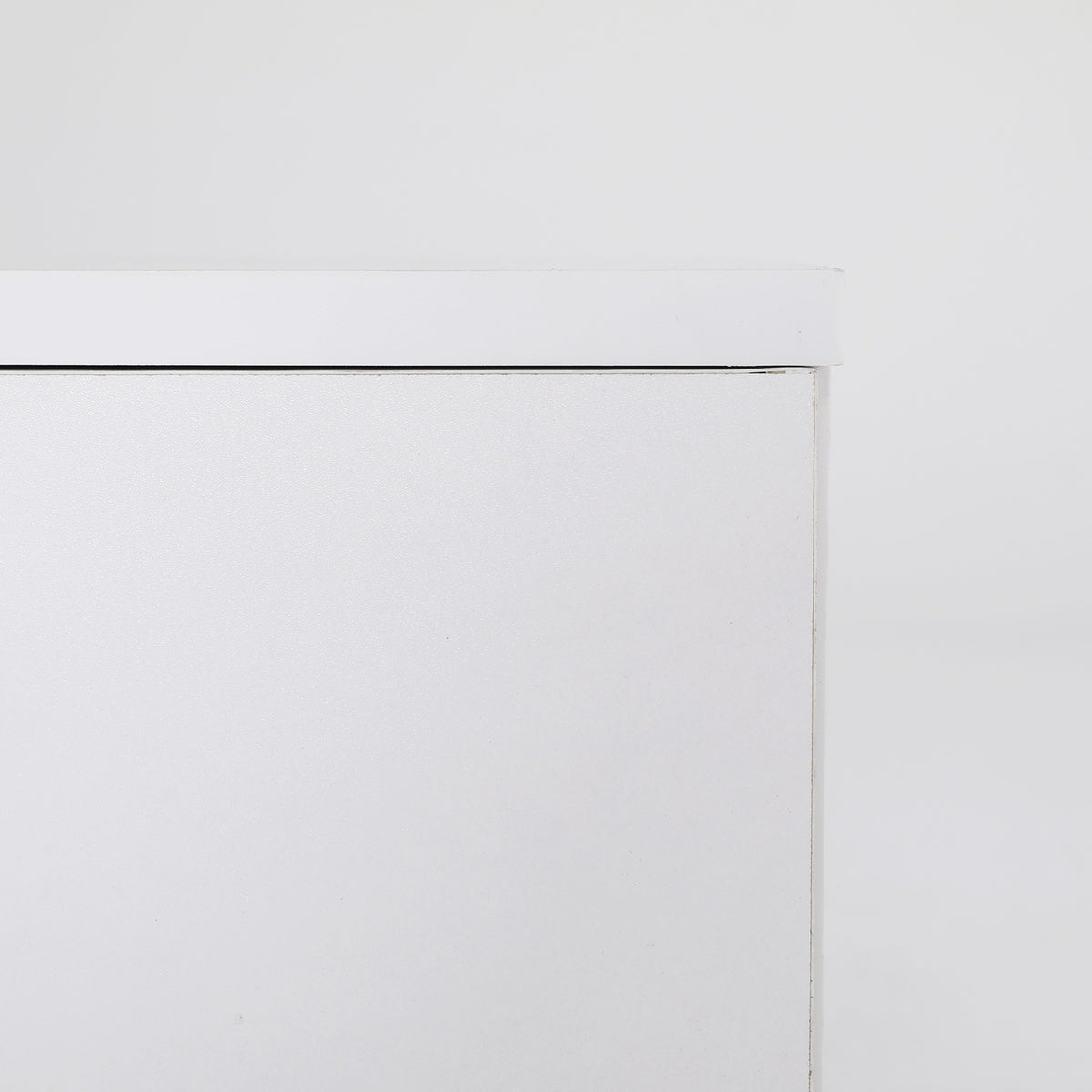 2x Bedside Table | Side Storage Cabinet | Nightstand | Bedroom 2 Drawer | Legs ETTA | White