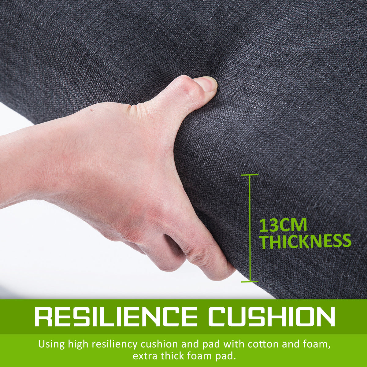 French Provincial Dining Chair | Oak Leg | AMOUR BLACK