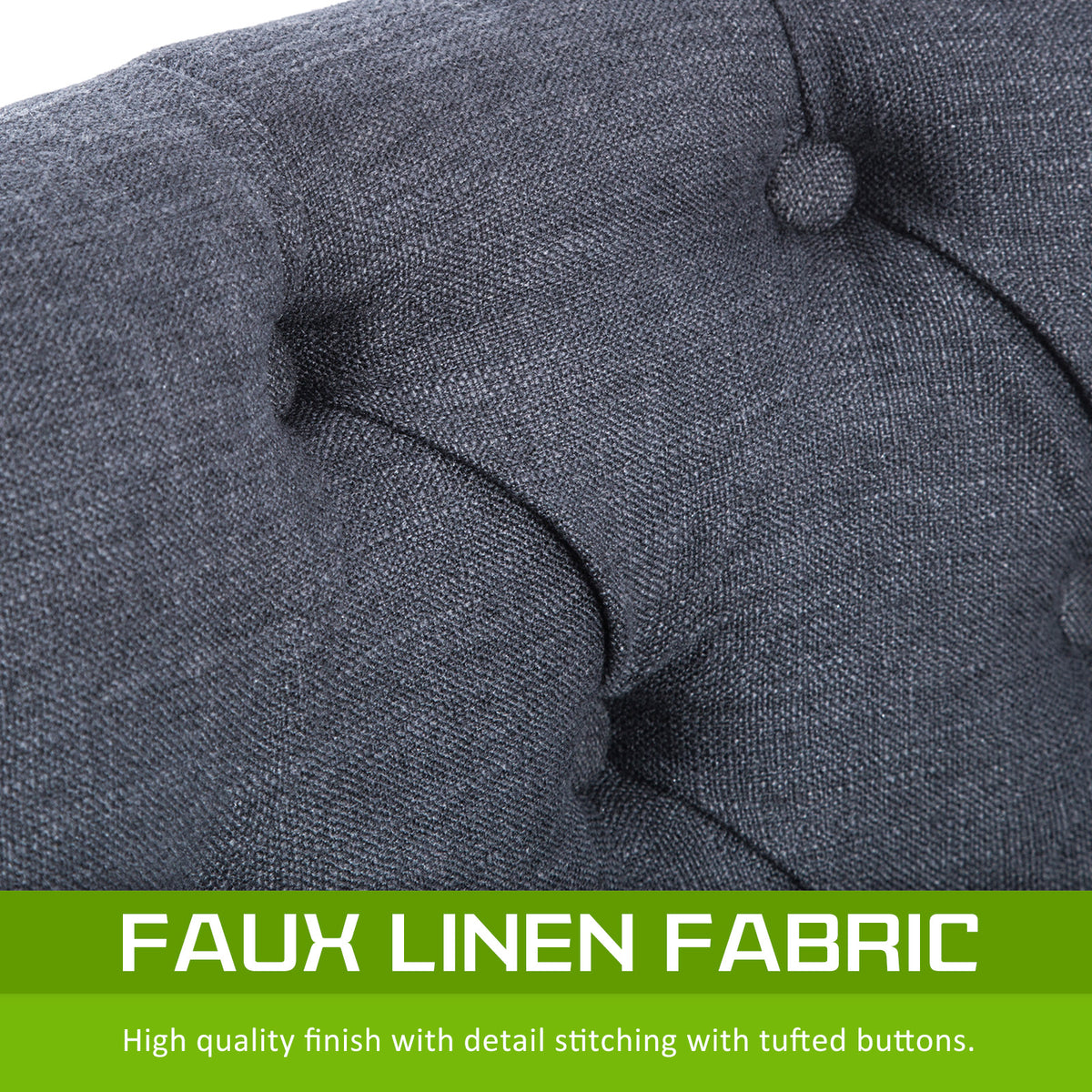 French Provincial Dining Chair | Oak Leg | AMOUR BLACK