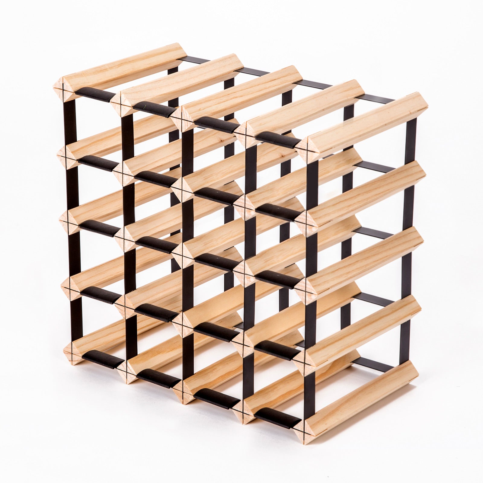 Timber Wine Rack Storage | Cellar Organizer | 20 Bottle