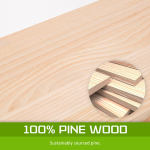 Timber Criss Cross Wine Rack Storage | Cellar Organizer | 24 Bottle