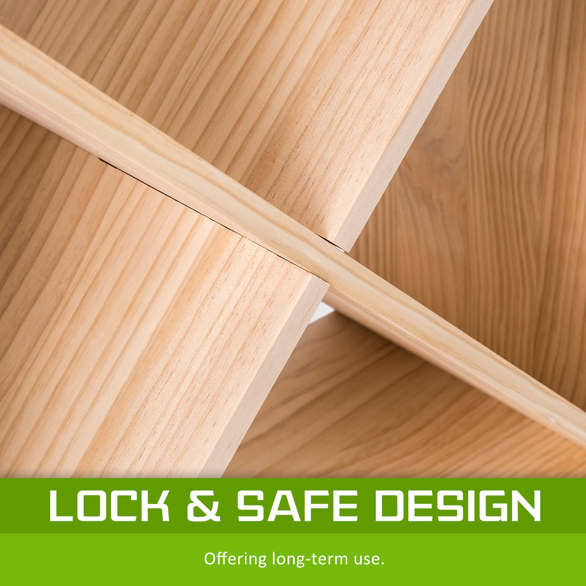 Timber Criss Cross Wine Rack Storage | Cellar Organizer | 24 Bottle