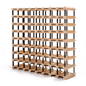 Timber Wine Rack Storage | Cellar Organizer | 72 Bottle