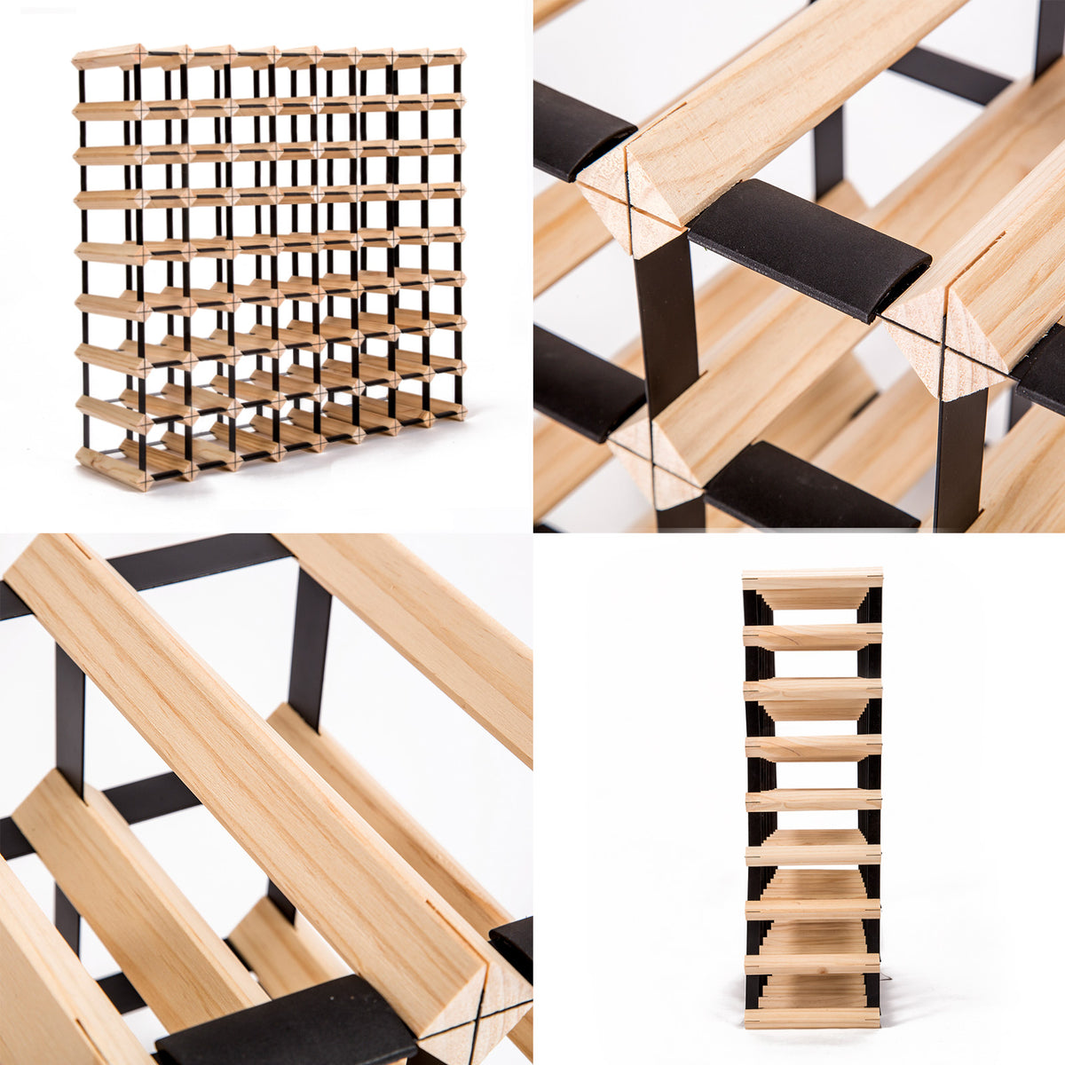 Timber Wine Rack Storage | Cellar Organizer | 72 Bottle