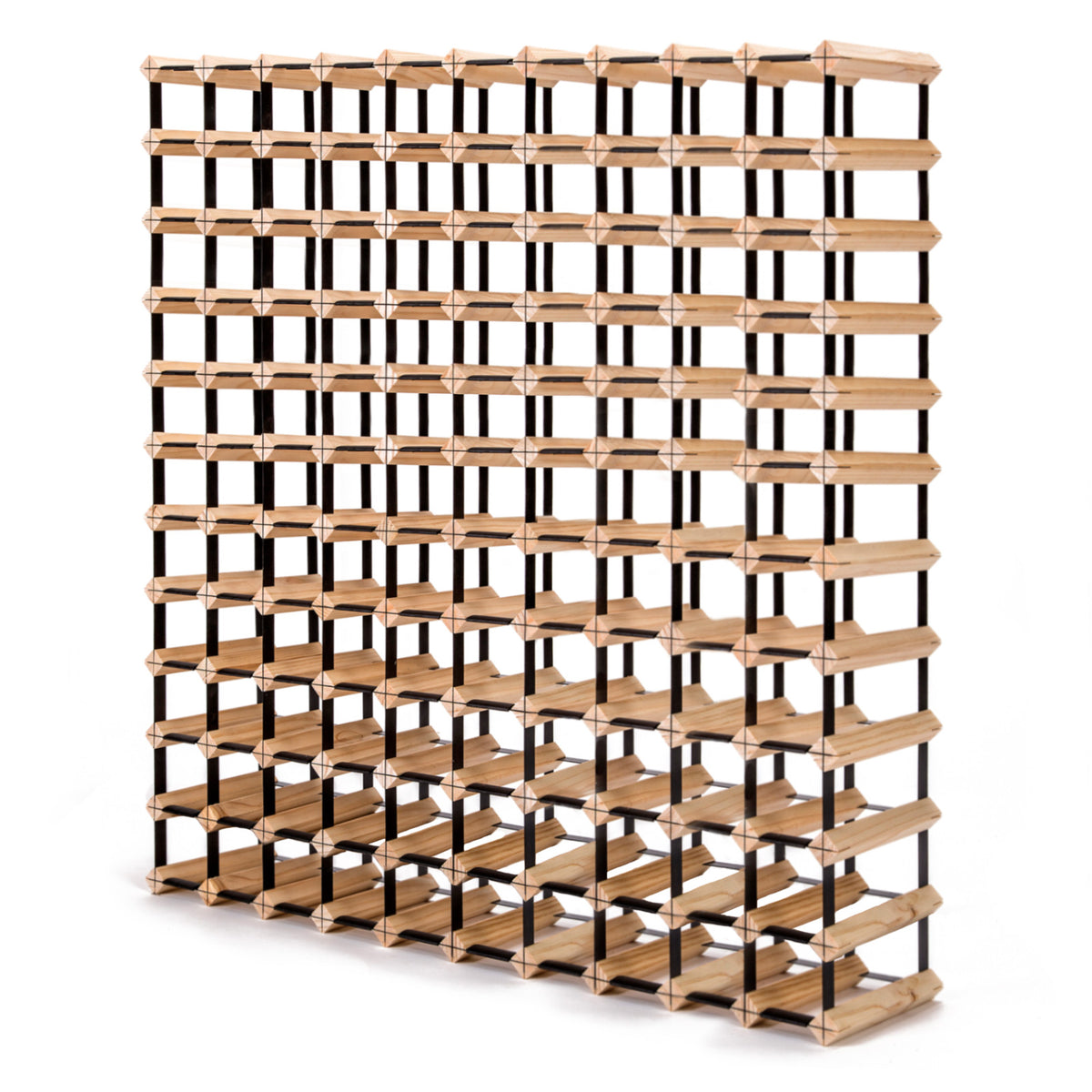 Timber Wine Rack Storage | Cellar Organizer | 120 Bottle