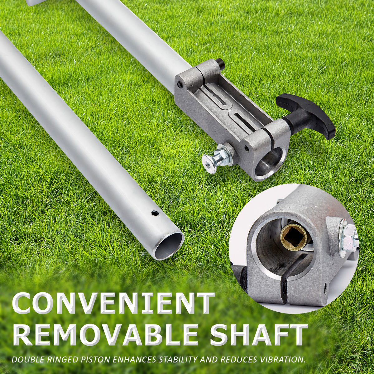 Whipper Snipper Brush Cutter | 26cc | Garden Trimmer | Includes 4 Blades